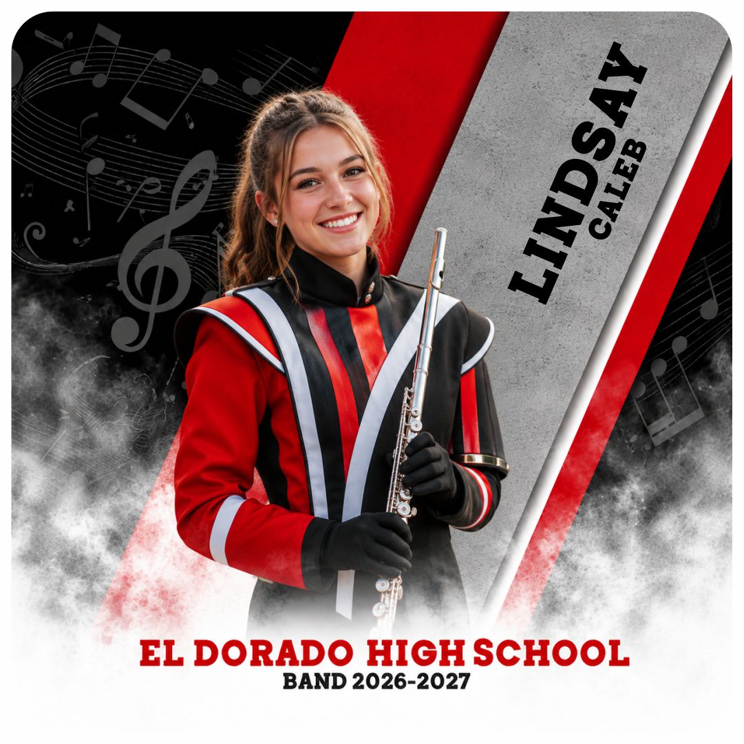 EHS Band 2026 - 2027 -- Band Photo -- Decal