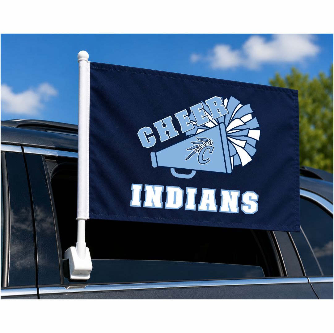 Clearwater -- Cheer -- Car Flag