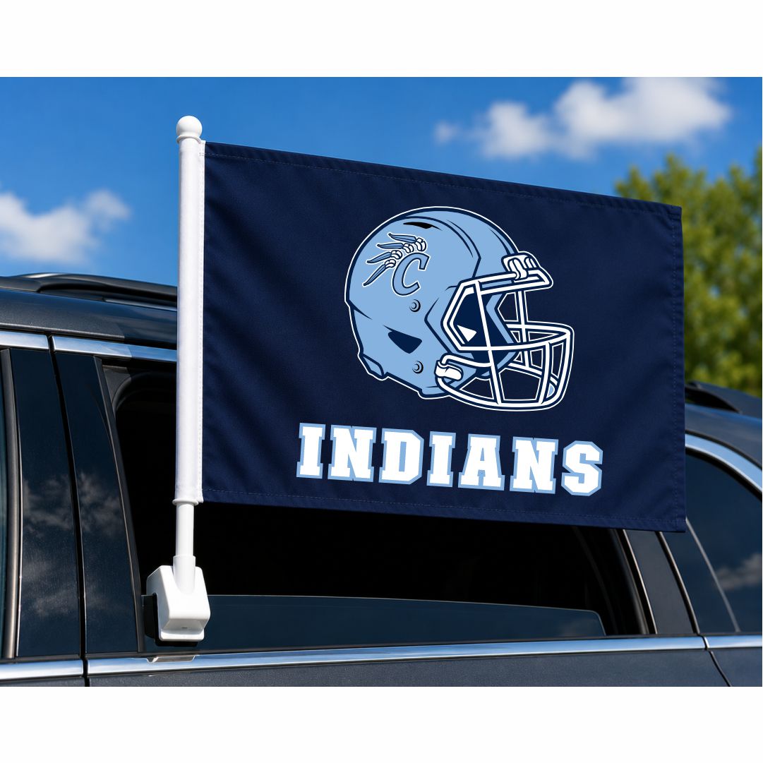 Clearwater -- Football -- Car Flag
