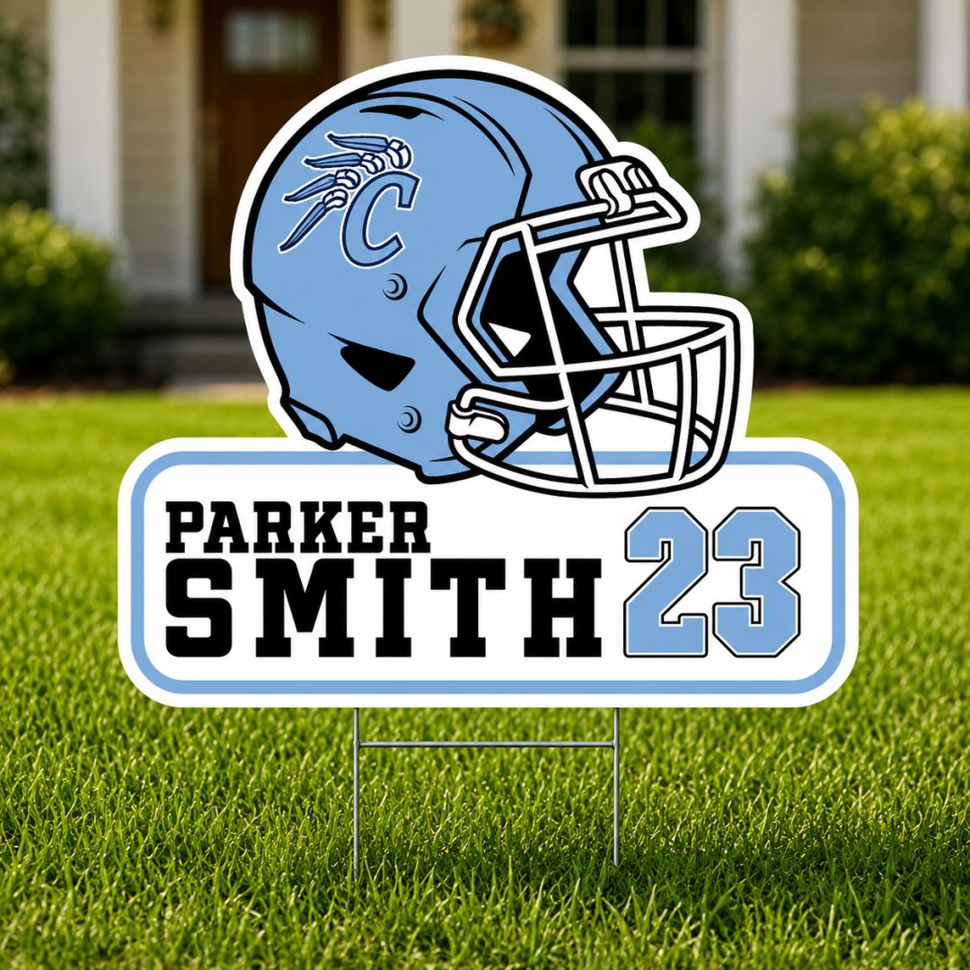 Clearwater -- Football -- Yard Sign