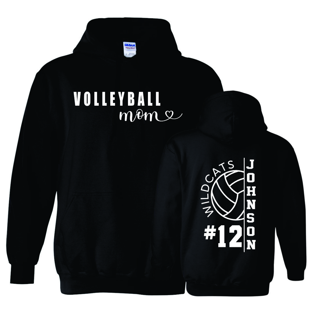 EHS Volleyball -- Courtside Mom -- Hoodie