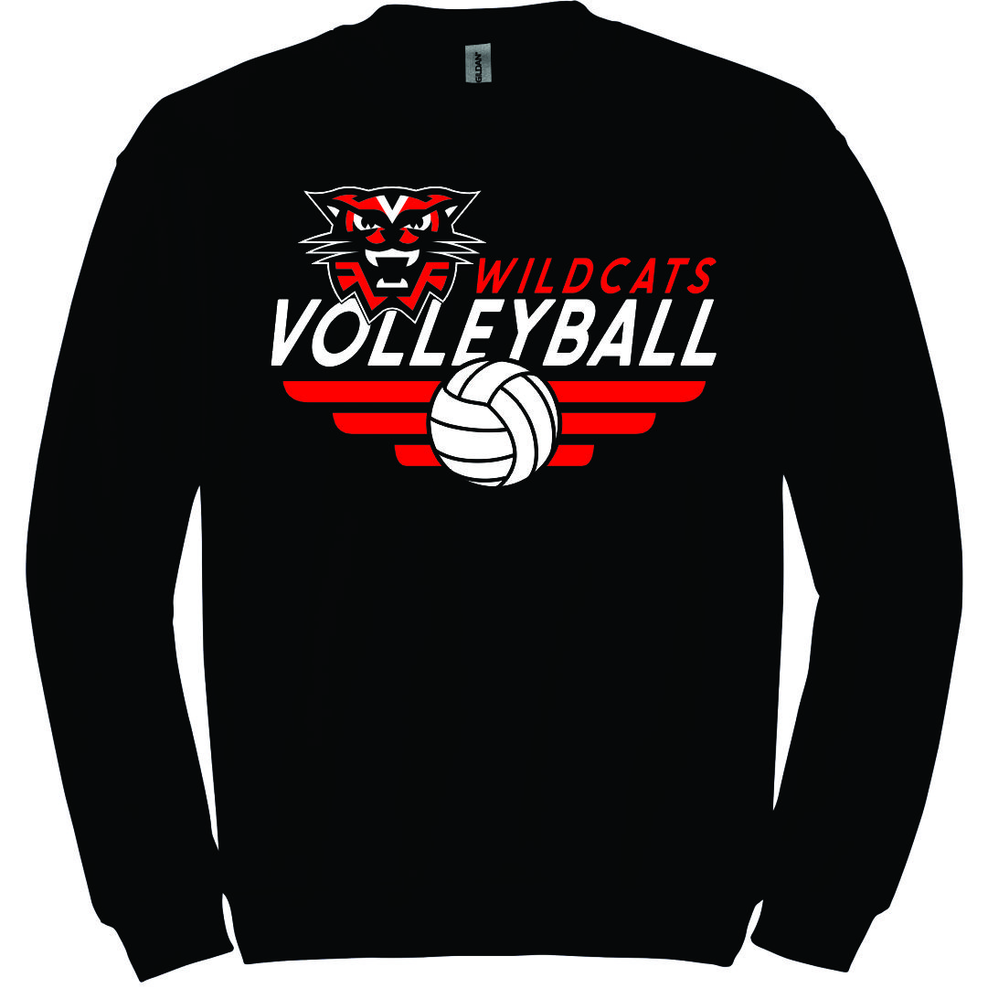 EHS Volleyball -- Game Day Volleyball - Sweatshirt