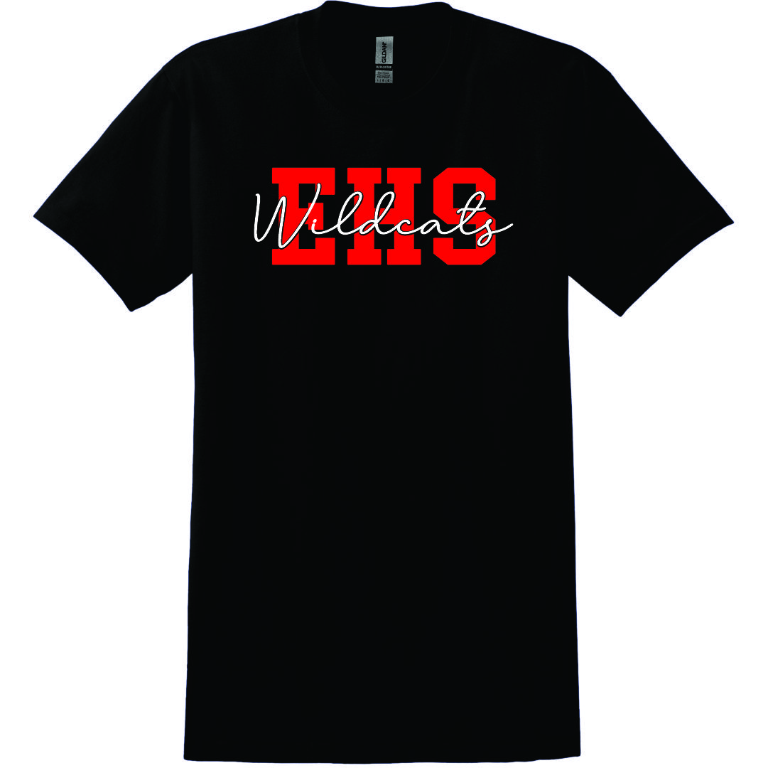 EHS Volleyball -- Script Varsity -- Short Sleeve