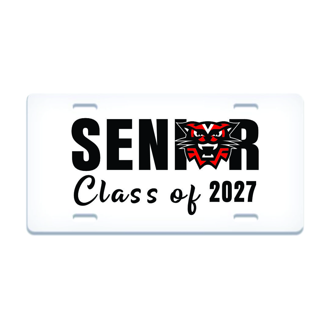 EHS Class of 2027 -- Senior Class -- License Plate