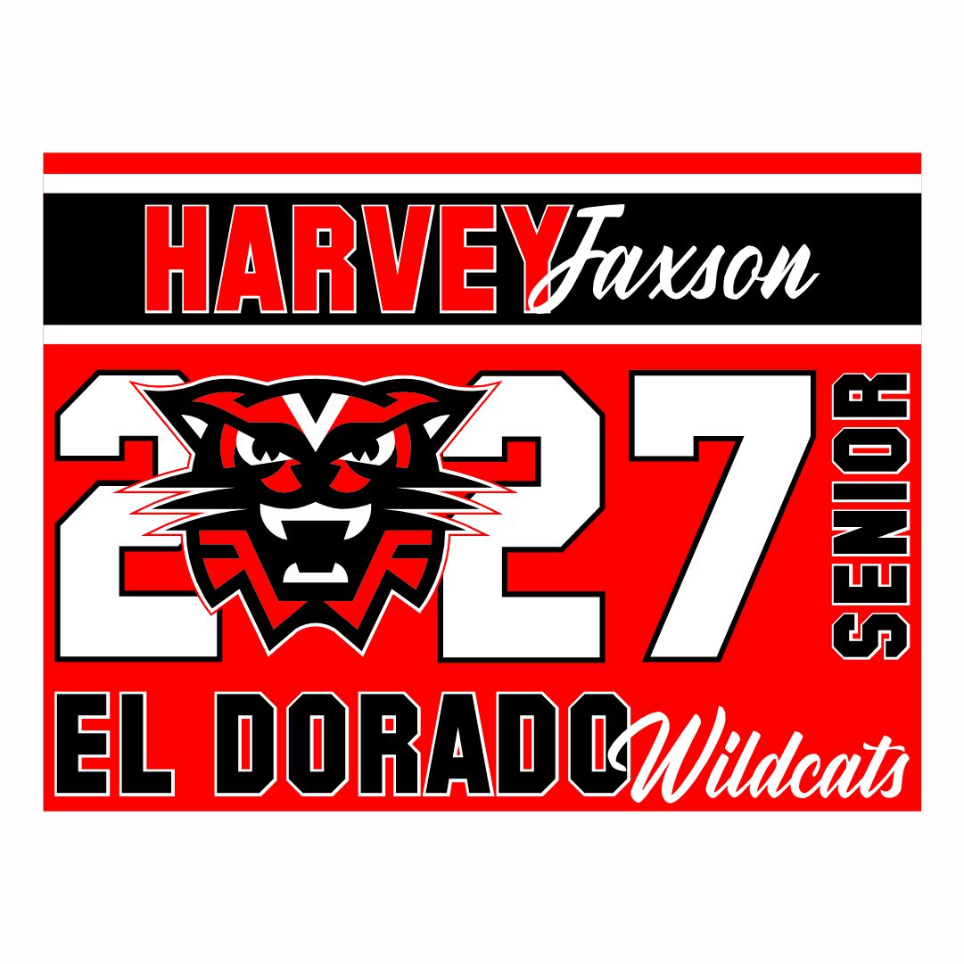 EHS Class of 2027 -- Senior Class -- Yard Sign