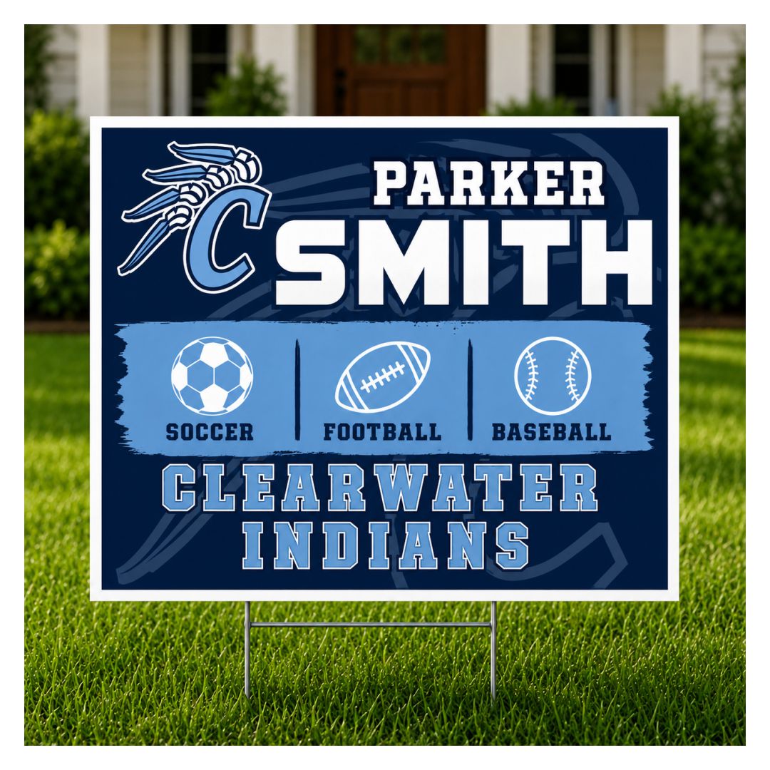 Clearwater -- All-Star Multi-Sport -- Yard Sign