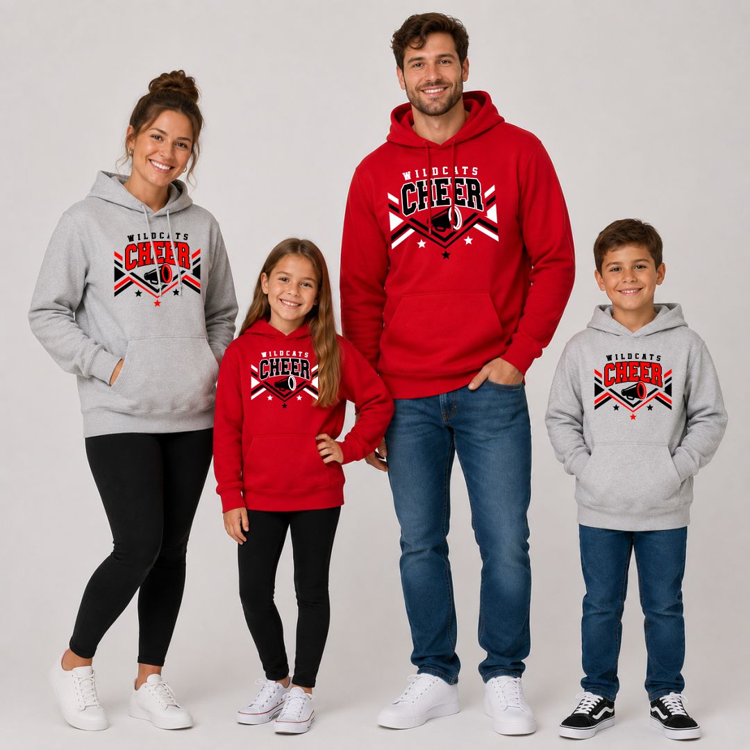 EHS Cheer -- Megaphone -- Hoodie