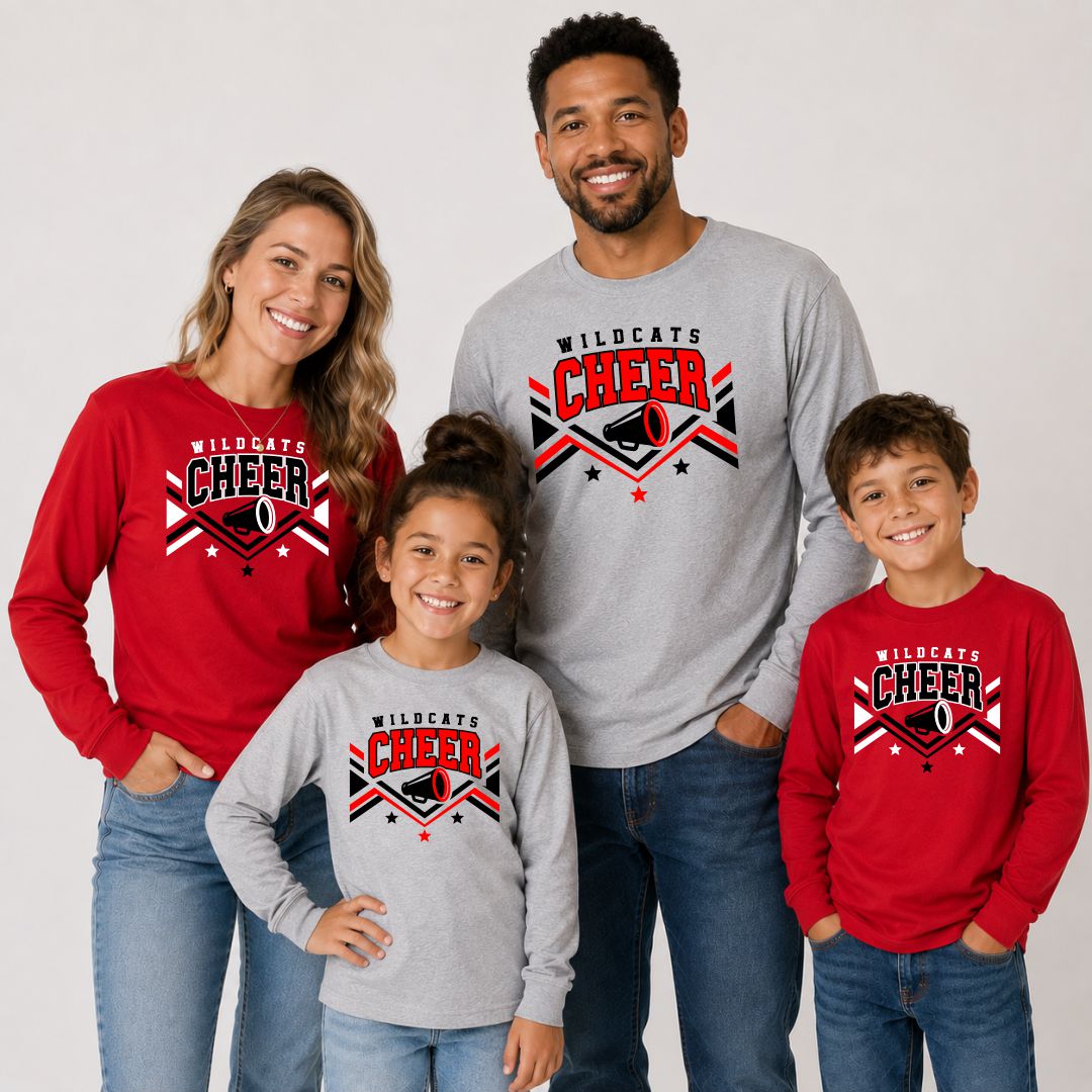 EHS Cheer -- Megaphone -- Long Sleeve