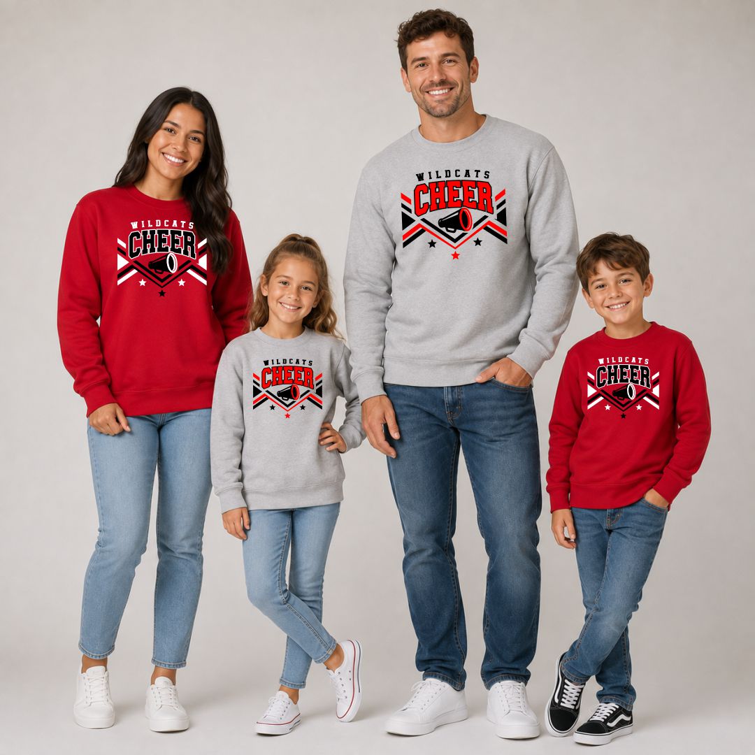 EHS Cheer -- Megaphone -- Sweatshirt