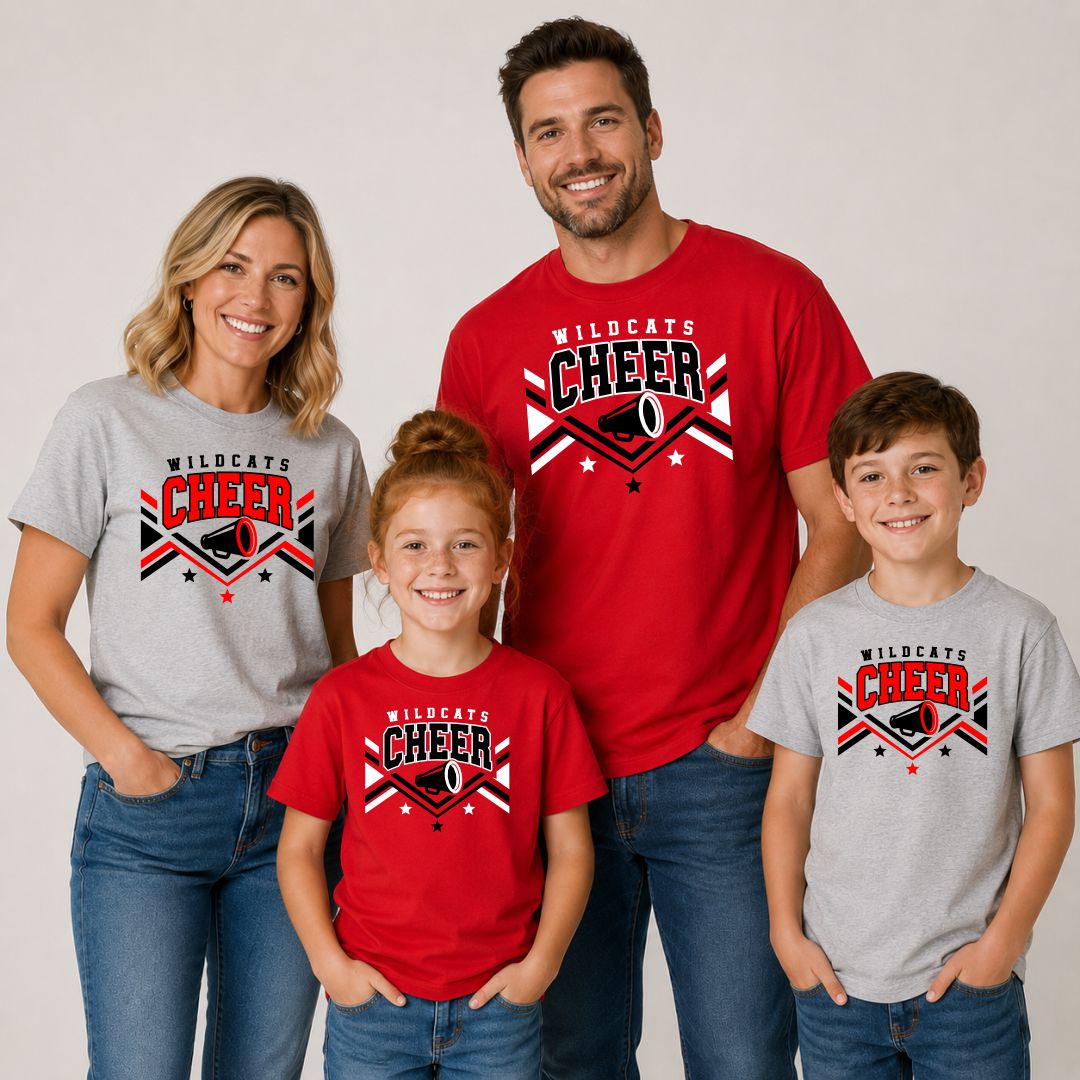 EHS Cheer -- Megaphone -- Short Sleeve