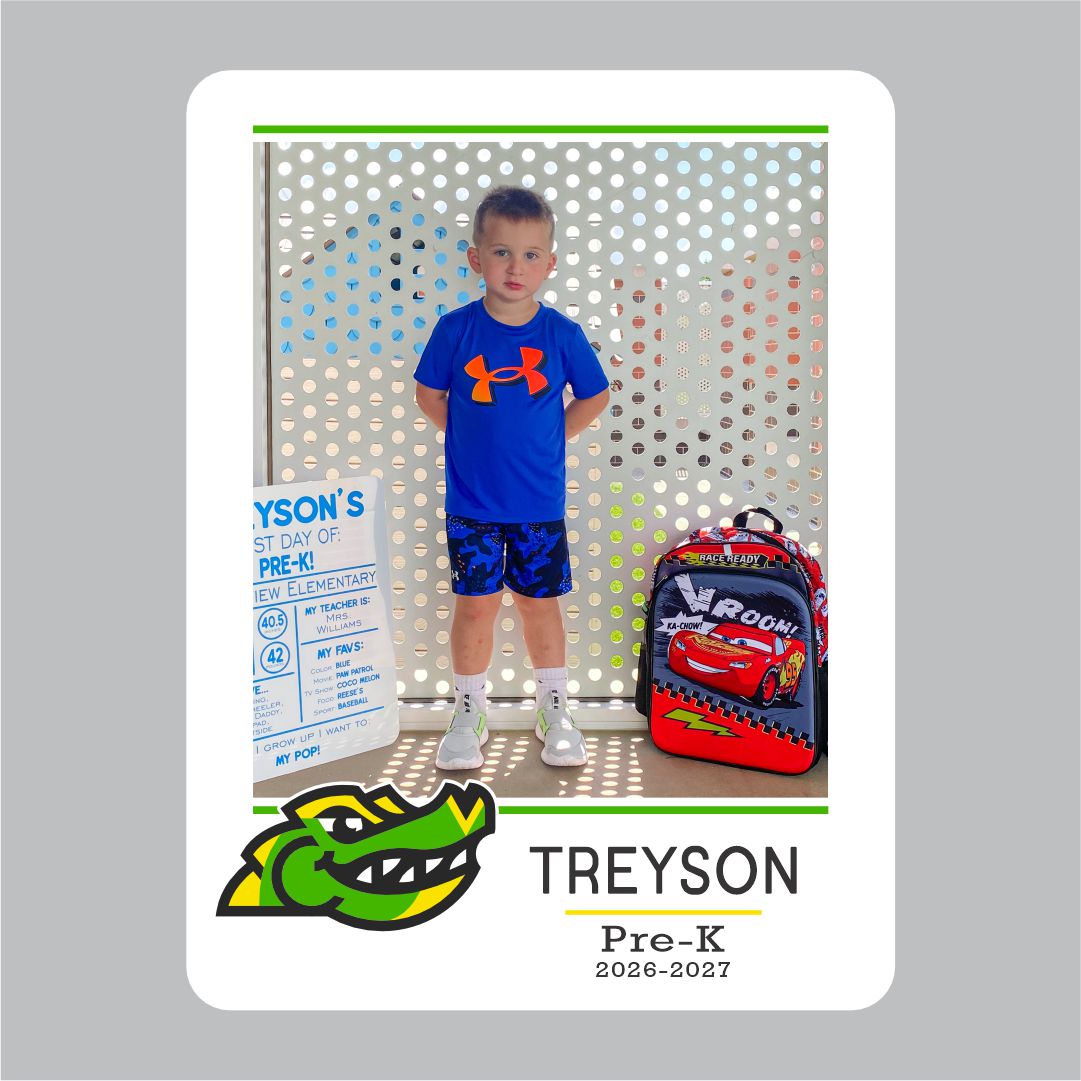Grandview Gators -- Personalized Magnet